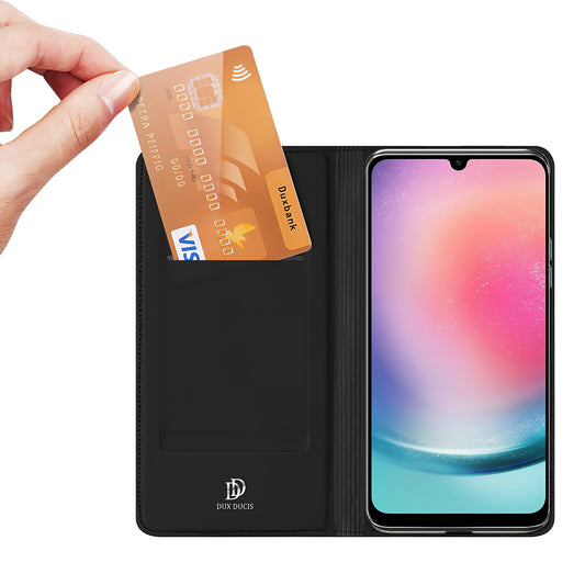 Tasche für Samsung Galaxy A55 5G A556, DUX DUCIS, Skin Pro, Schwarz