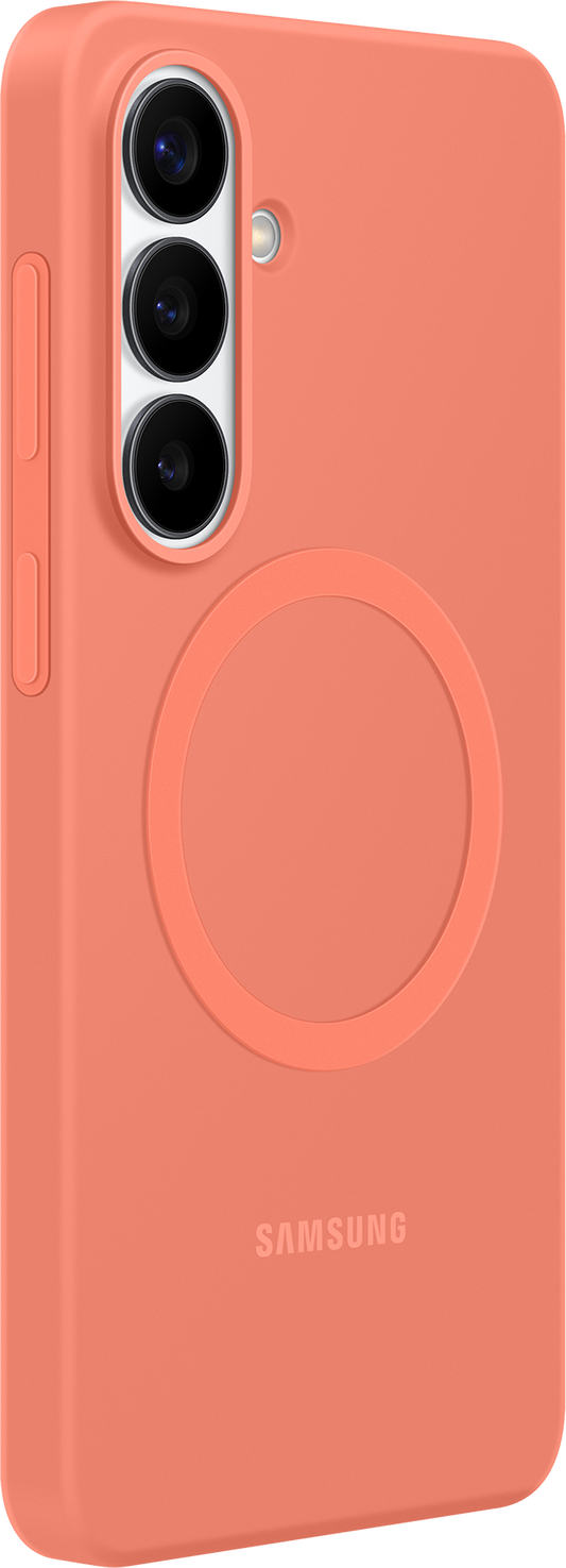 Hülle für Samsung Galaxy S26 Plus S947, Silicone Magnet Case, Rot EF-ES947COEGWW