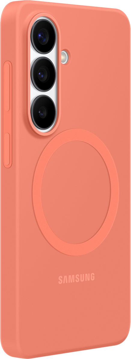 Hülle für Samsung Galaxy S26 S942, Silicone Magnet Case, Rot EF-ES942COEGWW