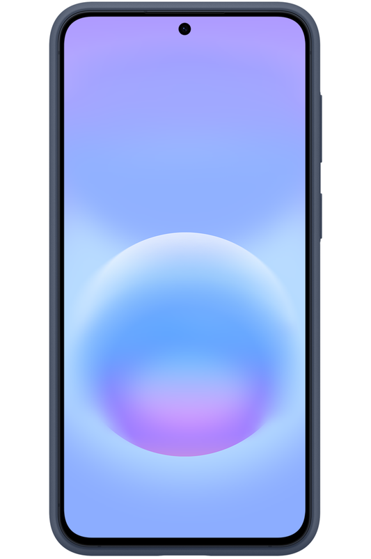 Hülle für Samsung Galaxy A57 5G, Silikonhülle, Marineblau EF-PA576CNEGWW