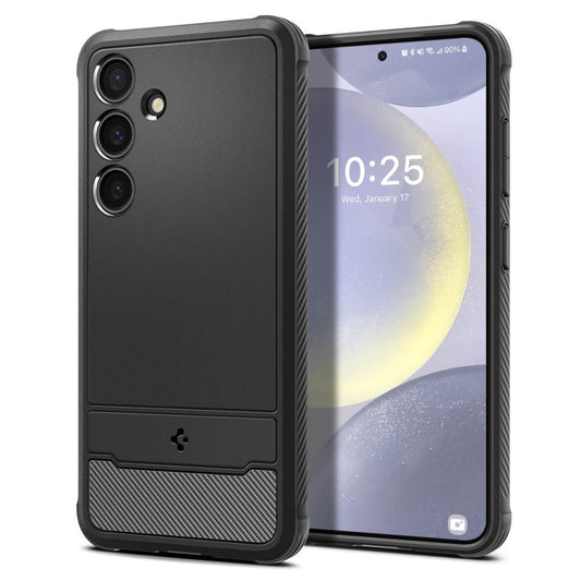 Pouch for Samsung Galaxy S24+ S926, Spigen, Rugged Armor, Black ACS07326