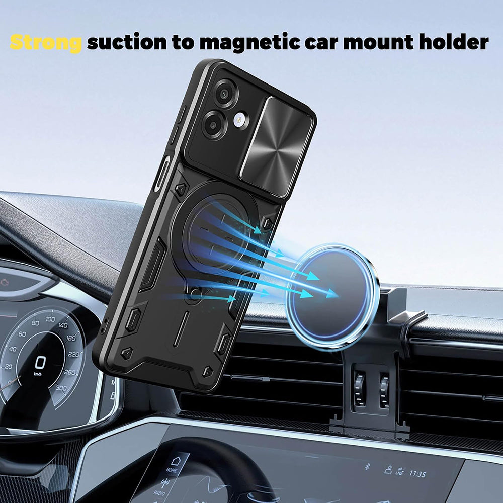 Case for Samsung Galaxy A07 4G A075, Techsuit, CamGuard Pro, Blue