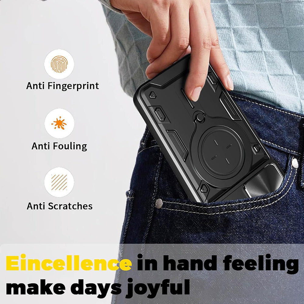 Case for Samsung Galaxy A07 4G A075, Techsuit, CamGuard Pro, Blue