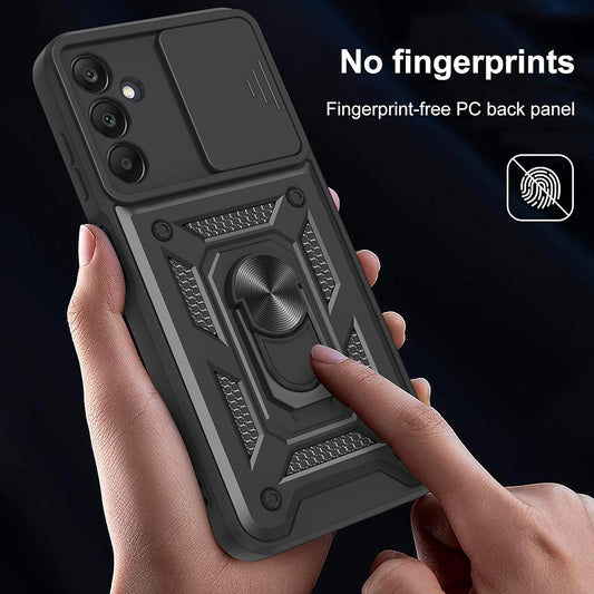 Hülle für Samsung Galaxy A17 5G, Techsuit, CamShield, Schwarz