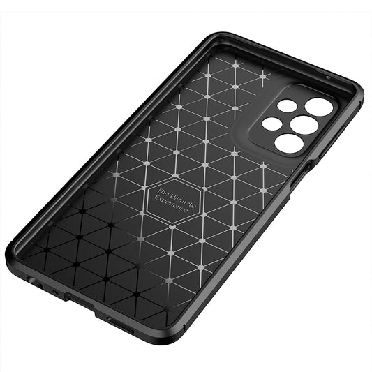 Hülle für Samsung Galaxy A23 5G A236 / A23 A235, Techsuit, CarbonFiber, Schwarz