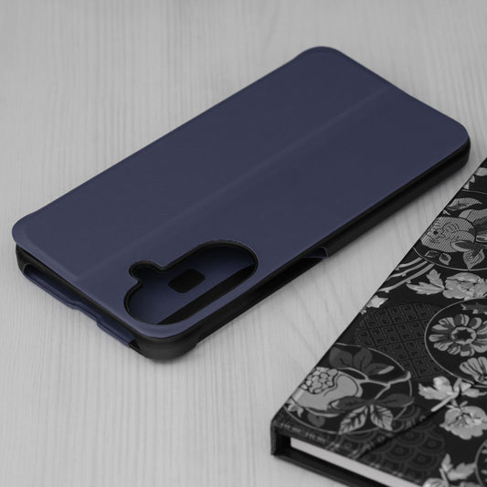 Hülle für Samsung Galaxy A27 5G, Techsuit, eFold, Dunkelblau