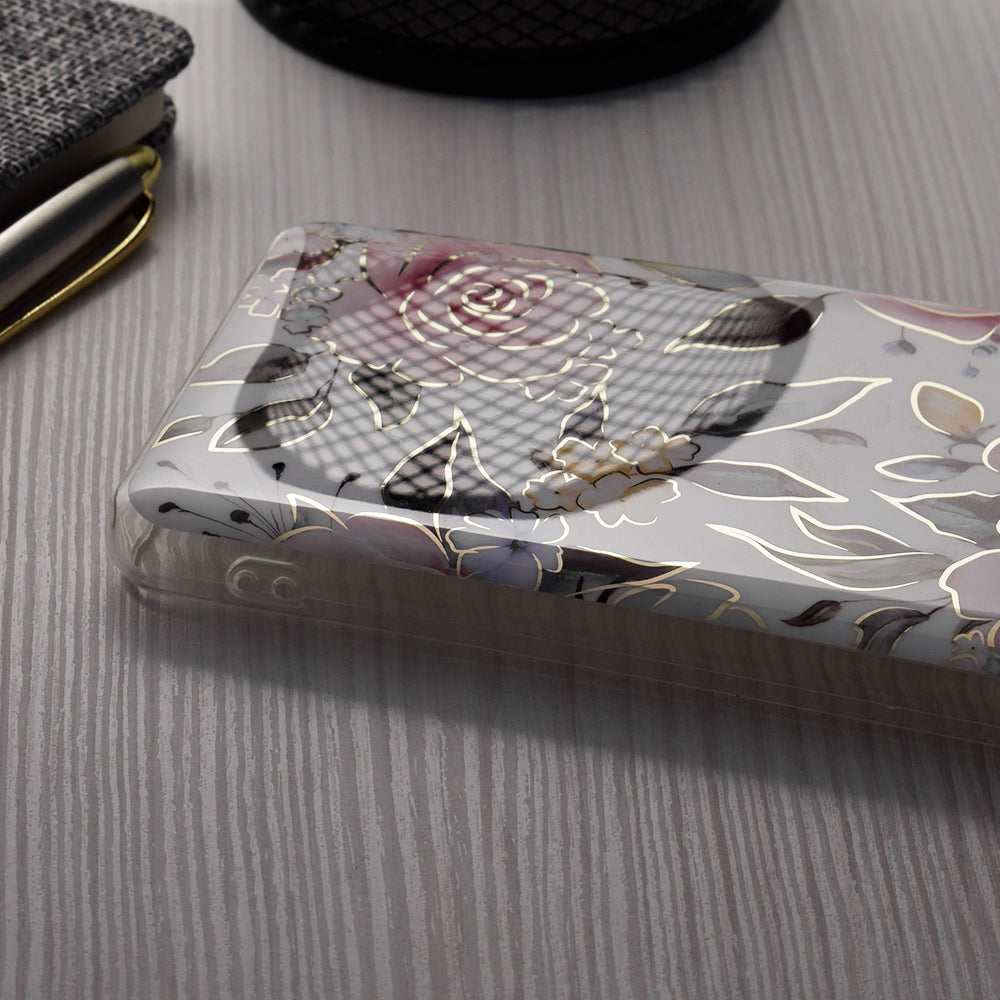 Case for Samsung Galaxy A35 5G A356, Techsuit, Marble, White