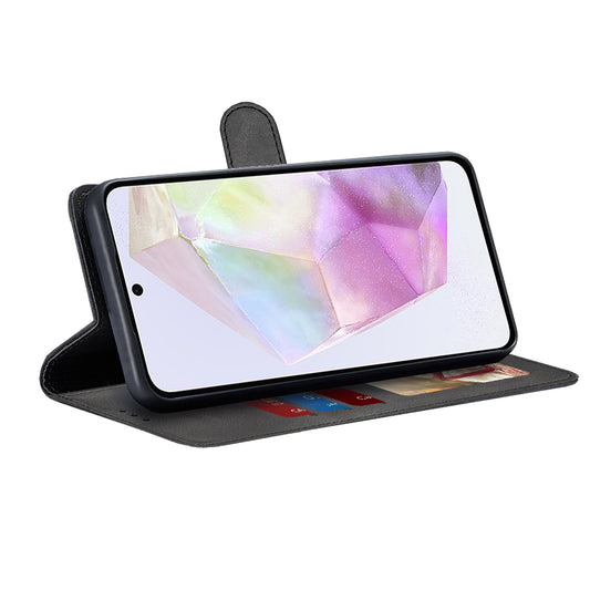 Hülle für Samsung Galaxy A36 A366, Techsuit, Diary Book, Schwarz