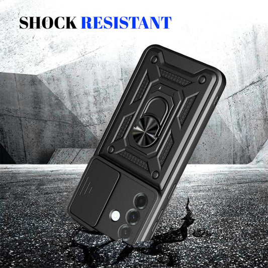 Case for Samsung Galaxy A37 5G, Techsuit, CamShield, Green