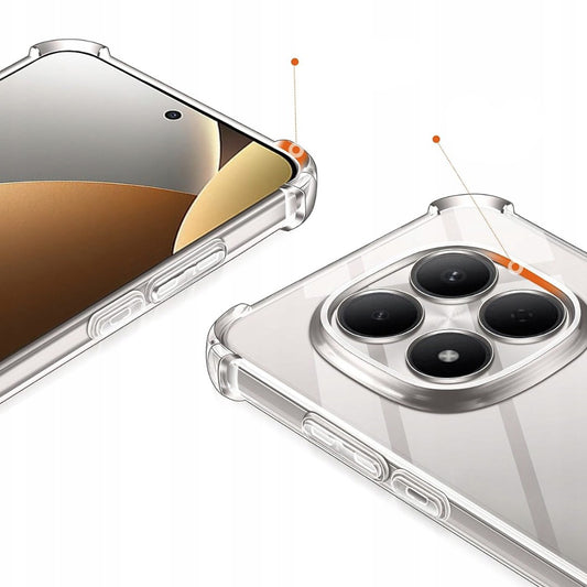 Hülle für Samsung Galaxy A37 5G, Techsuit, Shockproof Clear, Transparent