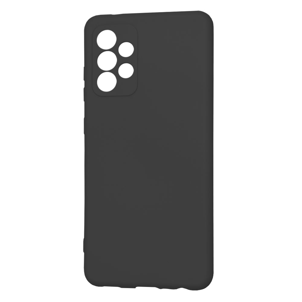 Hülle für Samsung Galaxy A52s 5G A528 / A52 5G A526 / A52 A525, Techsuit, SoftFlex, Schwarz