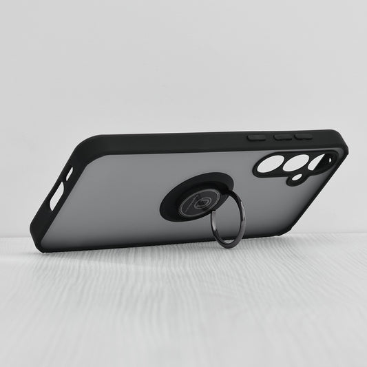 Hülle für Samsung Galaxy A55 5G A556, Techsuit, Glinth, Schwarz