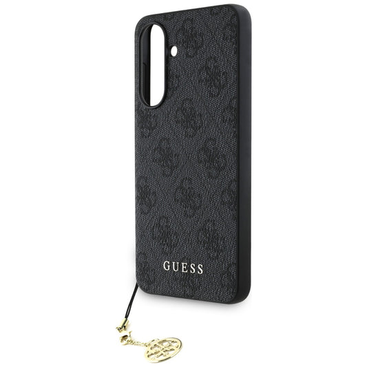 Hülle für Samsung Galaxy A56 A566, Guess, 4G Charm, Schwarz