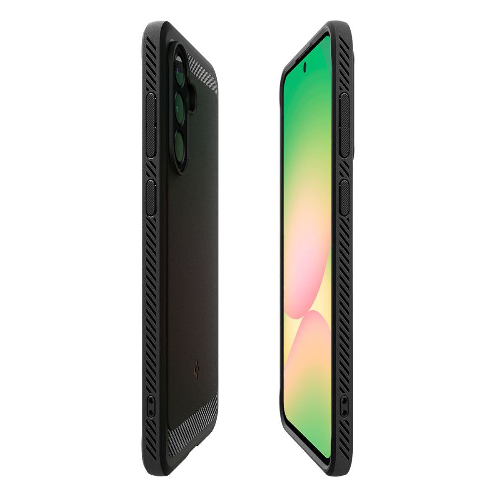 Case for Samsung Galaxy A56 A566, Spigen, Rugged Armor, Black ACS09225