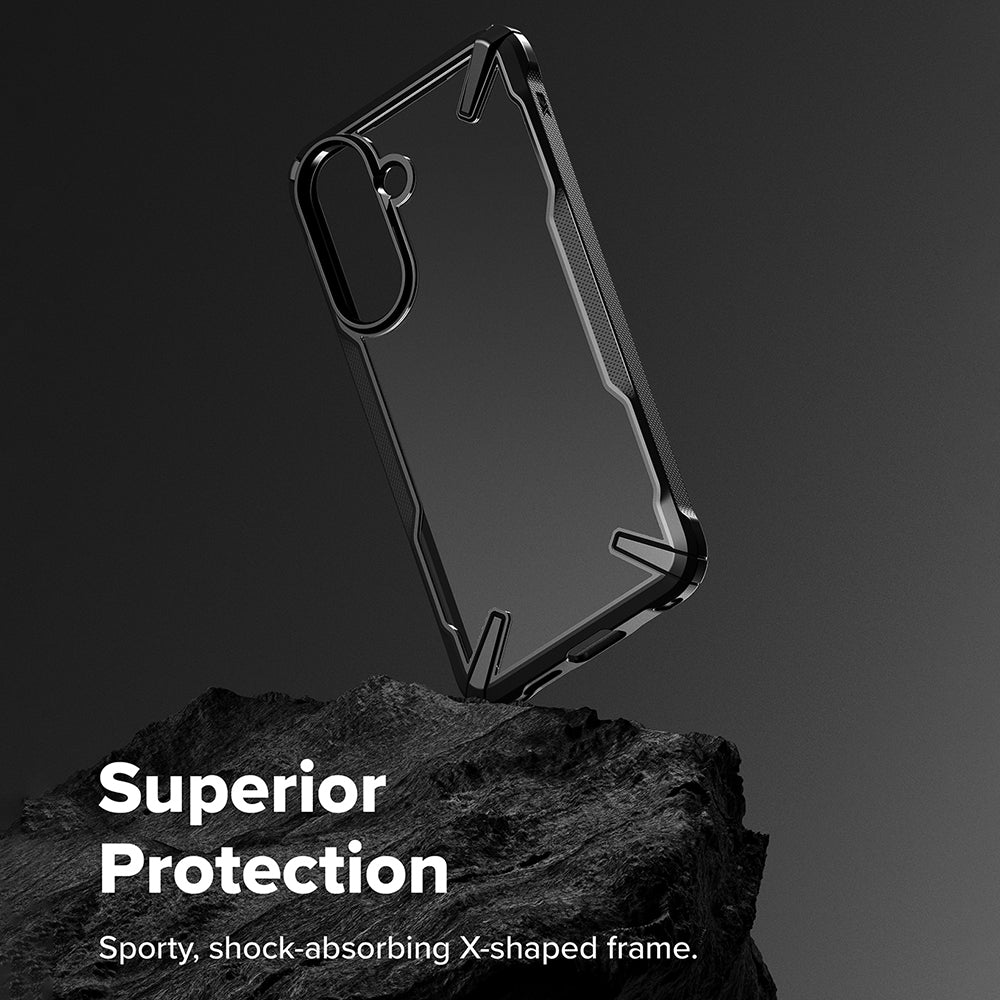 Hülle für Samsung Galaxy A57 5G, Ringke, Fusion X, Schwarz