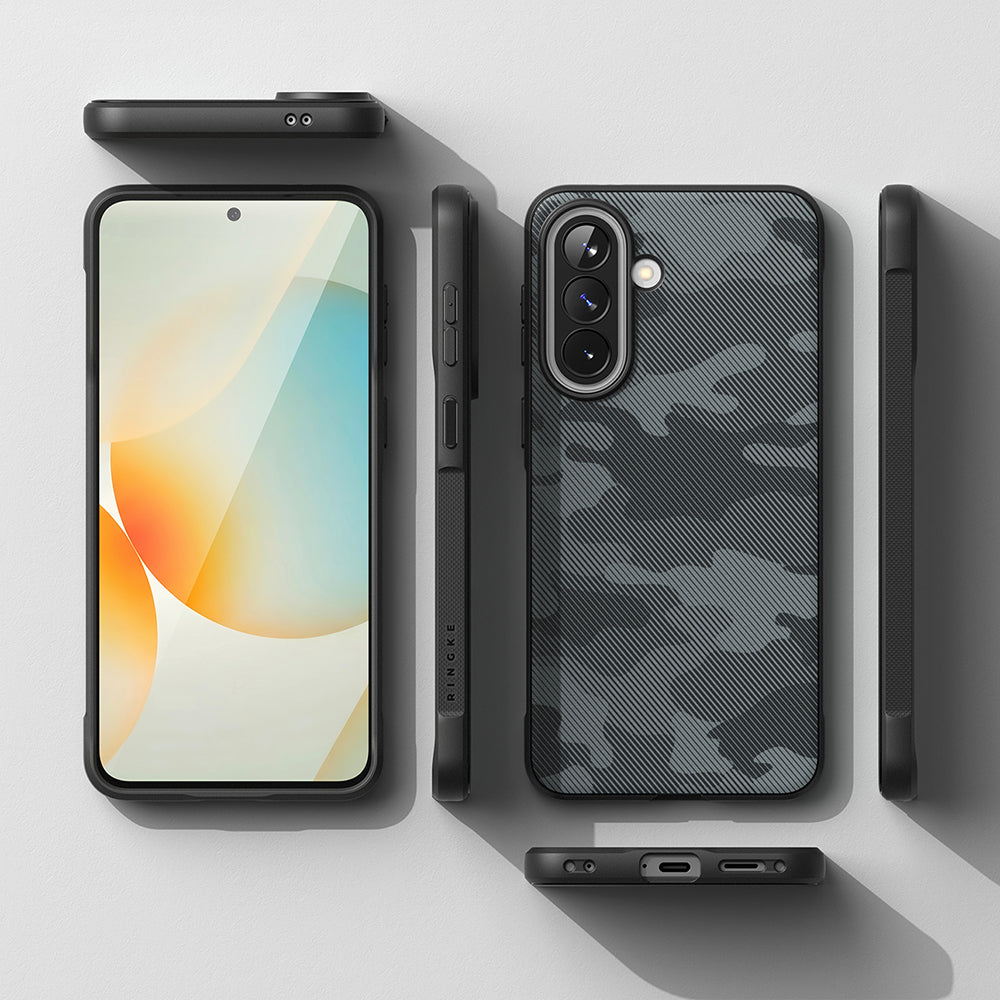 Hülle für Samsung Galaxy A57 5G, Ringke, Onyx, Tarnmuster