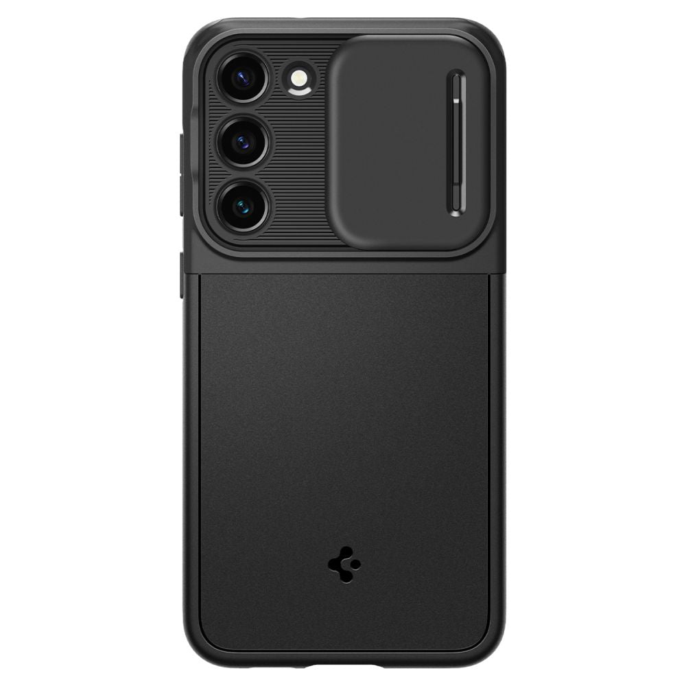 Hülle für Samsung Galaxy S23 S911, Spigen, Optik Armor, Schwarz