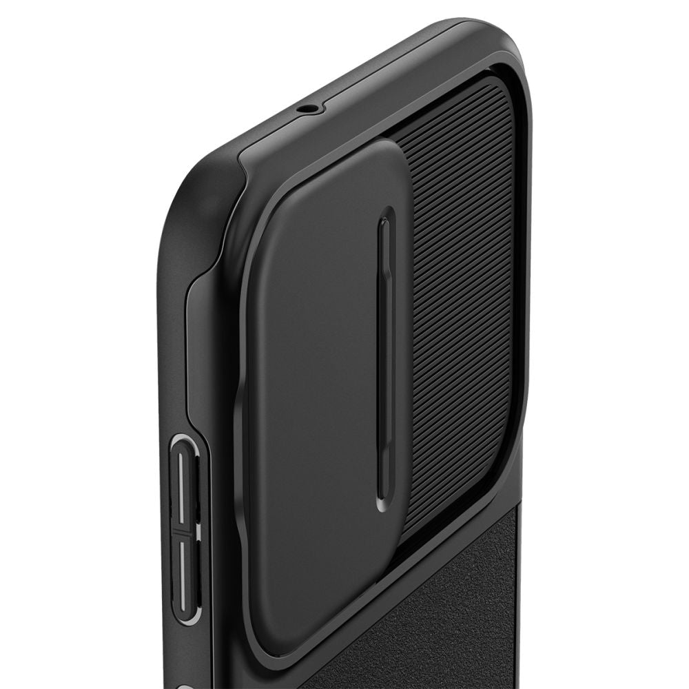 Hülle für Samsung Galaxy S23 S911, Spigen, Optik Armor, Schwarz