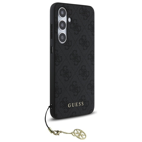 Hülle für Samsung Galaxy S24 FE S721, Guess, 4G Charm, Grau