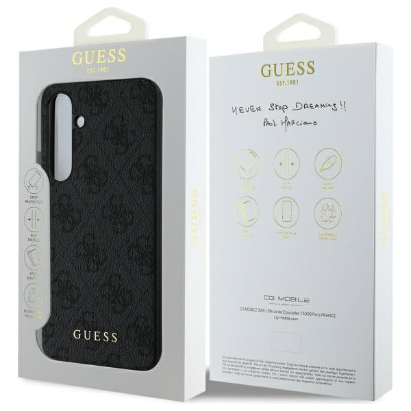 Hülle für Samsung Galaxy S24 FE S721, Guess, 4G Classic, Grau