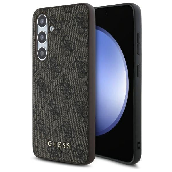 Hülle für Samsung Galaxy S24 FE S721, Guess, 4G Classic, Braun