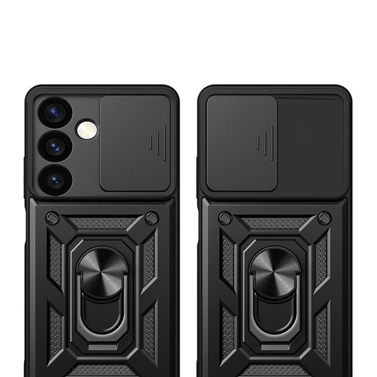 Case for Samsung Galaxy S24 FE S721, Techsuit, CamShield, Blue