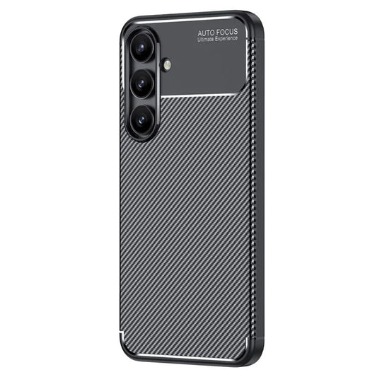 Case for Samsung Galaxy S24 FE S721, Techsuit, CarbonFiber, Black