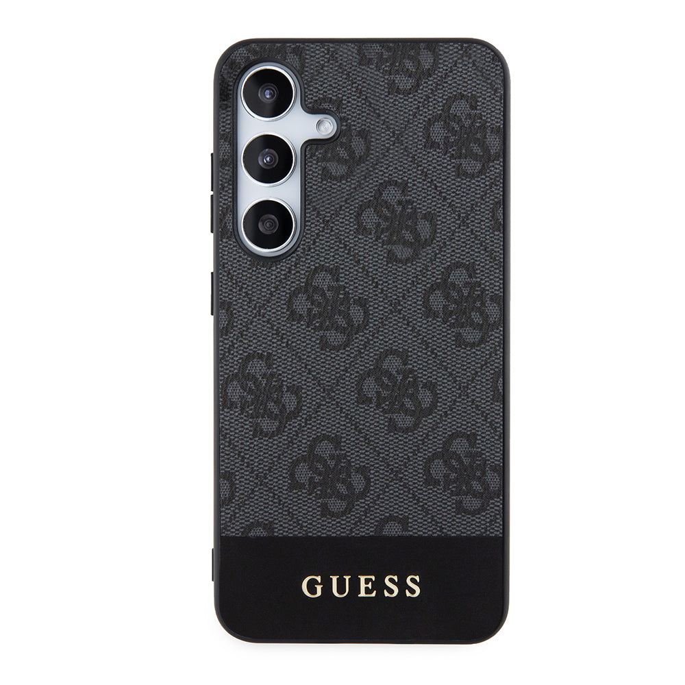 Case for Samsung Galaxy S24+ S926, Guess, 4G Stripe, Black