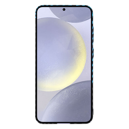 Hülle für Samsung Galaxy S24+ S926, Techsuit, Carbonite FiberShell, Schwarz Blau