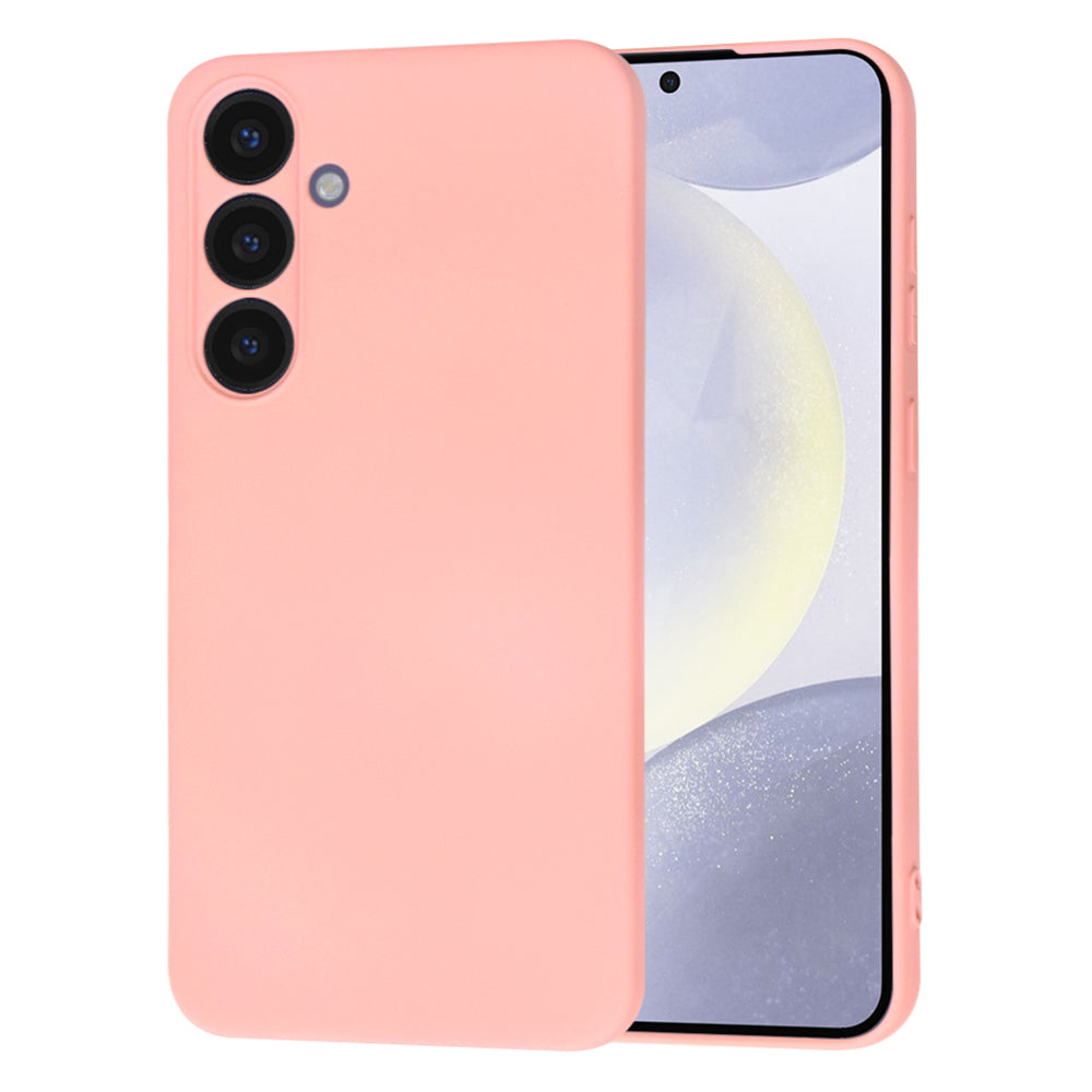 Hülle für Samsung Galaxy S24+ S926, Techsuit, SoftFlex, Hellrosa