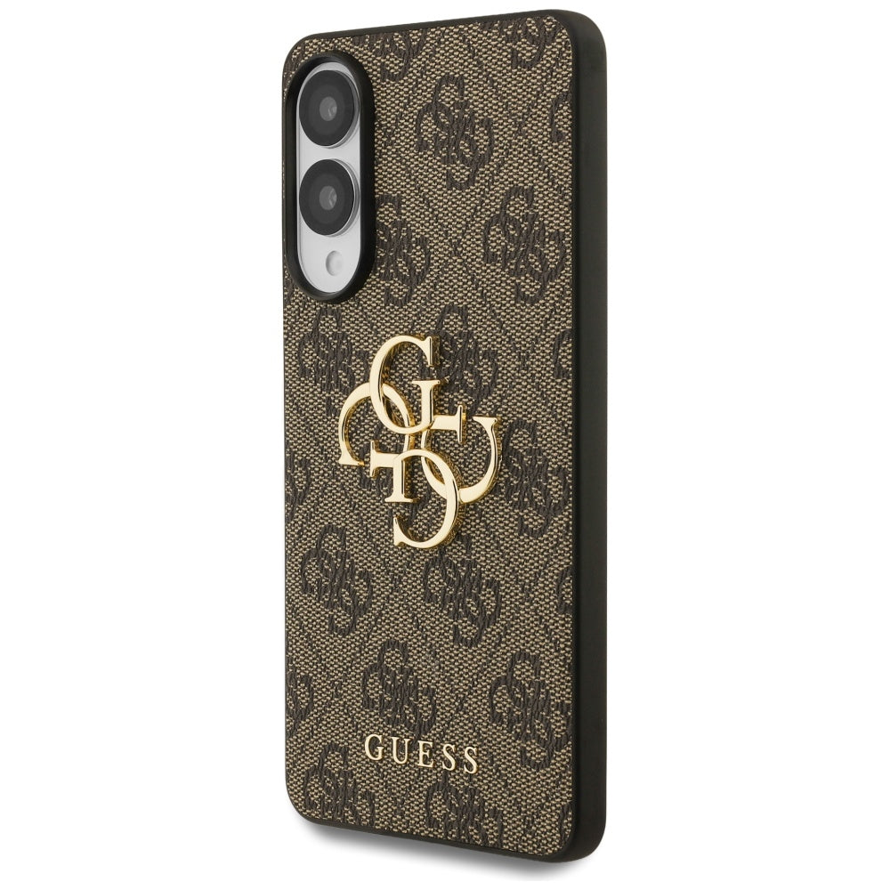 Hülle für Samsung Galaxy S25 Edge S937, Guess, Big 4G Logo Classic, Braun