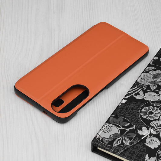 Hülle für Samsung Galaxy S25 Edge S937, Techsuit, eFold, Orange