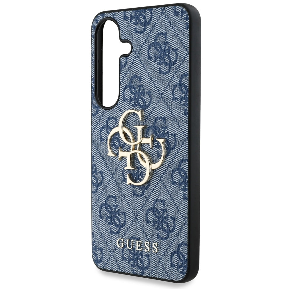 Hülle für Samsung Galaxy S25 S931, Guess, 4G Big Logo, Blau