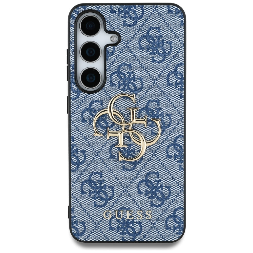 Hülle für Samsung Galaxy S25 S931, Guess, 4G Big Logo, Blau