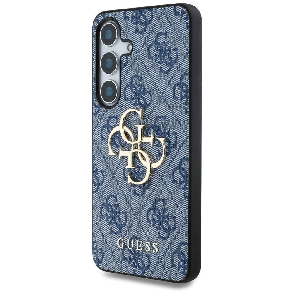 Hülle für Samsung Galaxy S25 S931, Guess, 4G Big Logo, Blau