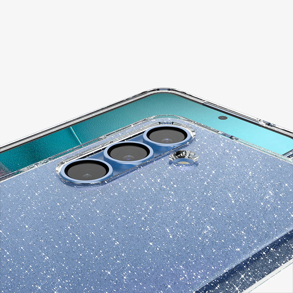 Hülle für Samsung Galaxy S25 S931, Spigen, Liquid Crystal Glitter, Transparent ACS08997
