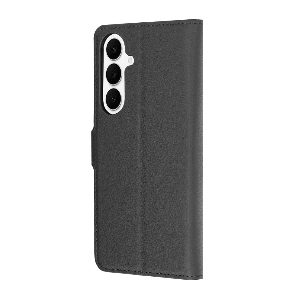 Case for Samsung Galaxy S26 FE S741 / S25 FE, Techsuit, Leather Folio, Black
