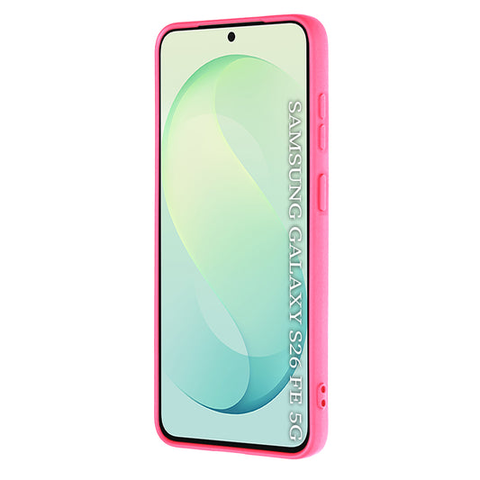 Hülle für Samsung Galaxy S26 FE S741 / S25 FE, Techsuit, SoftFlex, Dunkelrosa