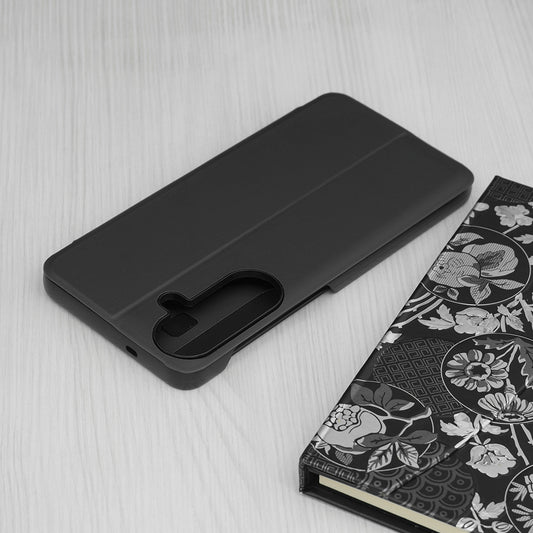 Hülle für Samsung Galaxy S26 FE S741, Techsuit, eFold, Schwarz