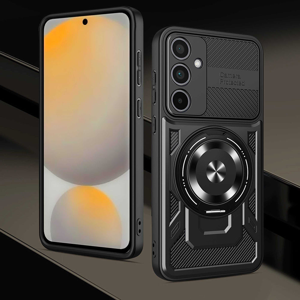 Hülle für Samsung Galaxy S26 Plus S947, Techsuit, RuggedCam, Schwarz
