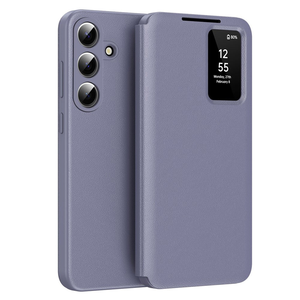 Hülle für Samsung Galaxy S26 Plus S947, Techsuit, SmartView, Lila