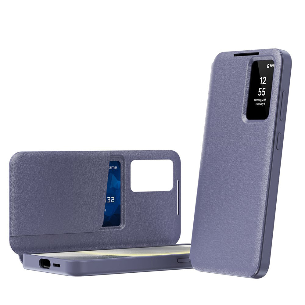 Hülle für Samsung Galaxy S26 Plus S947, Techsuit, SmartView, Lila