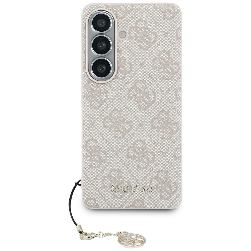 Hülle für Samsung Galaxy S26 S942, Guess, 4G Classic Logo Charm, Rosa