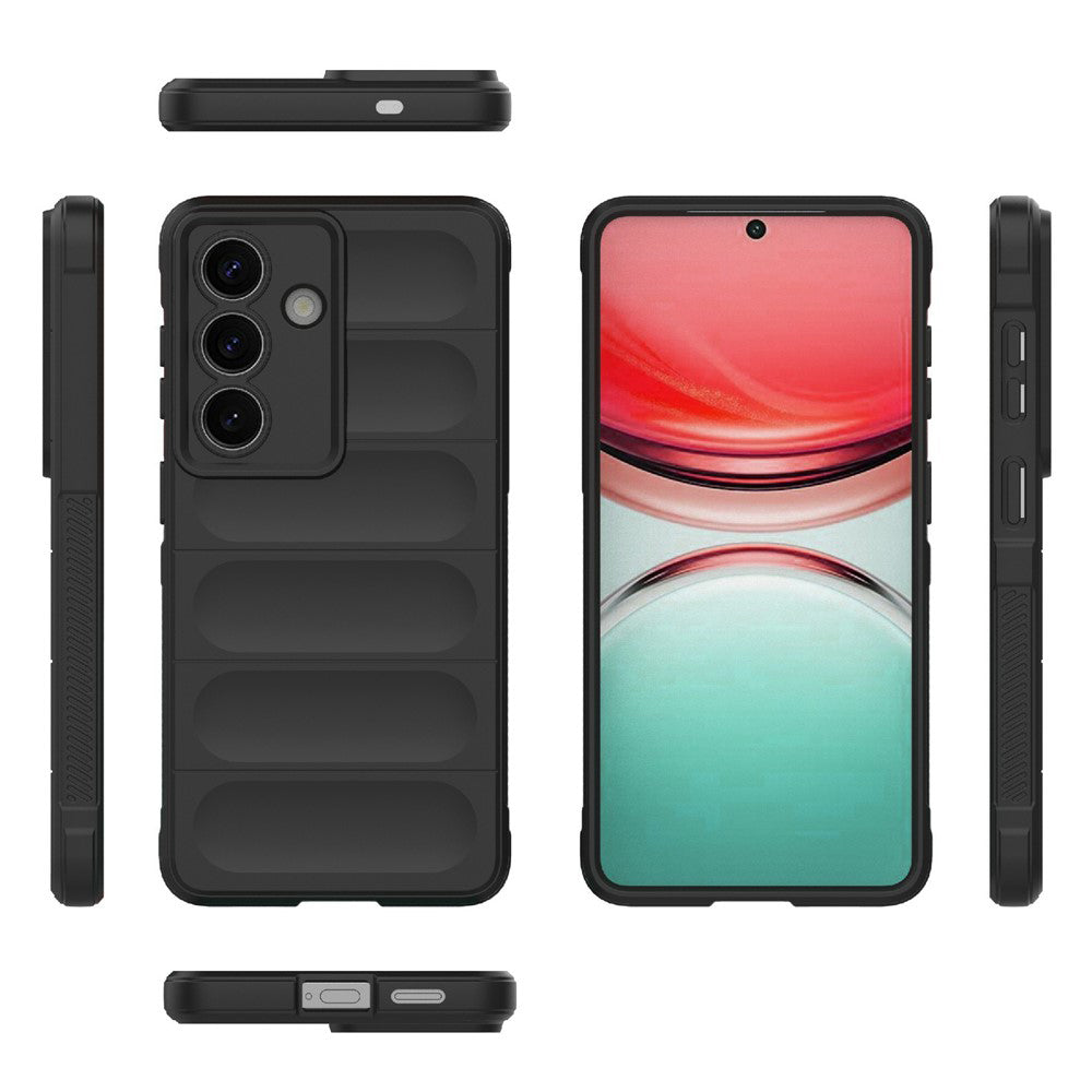 Hülle für Samsung Galaxy S26 S942, Techsuit, Magic Shield, Schwarz