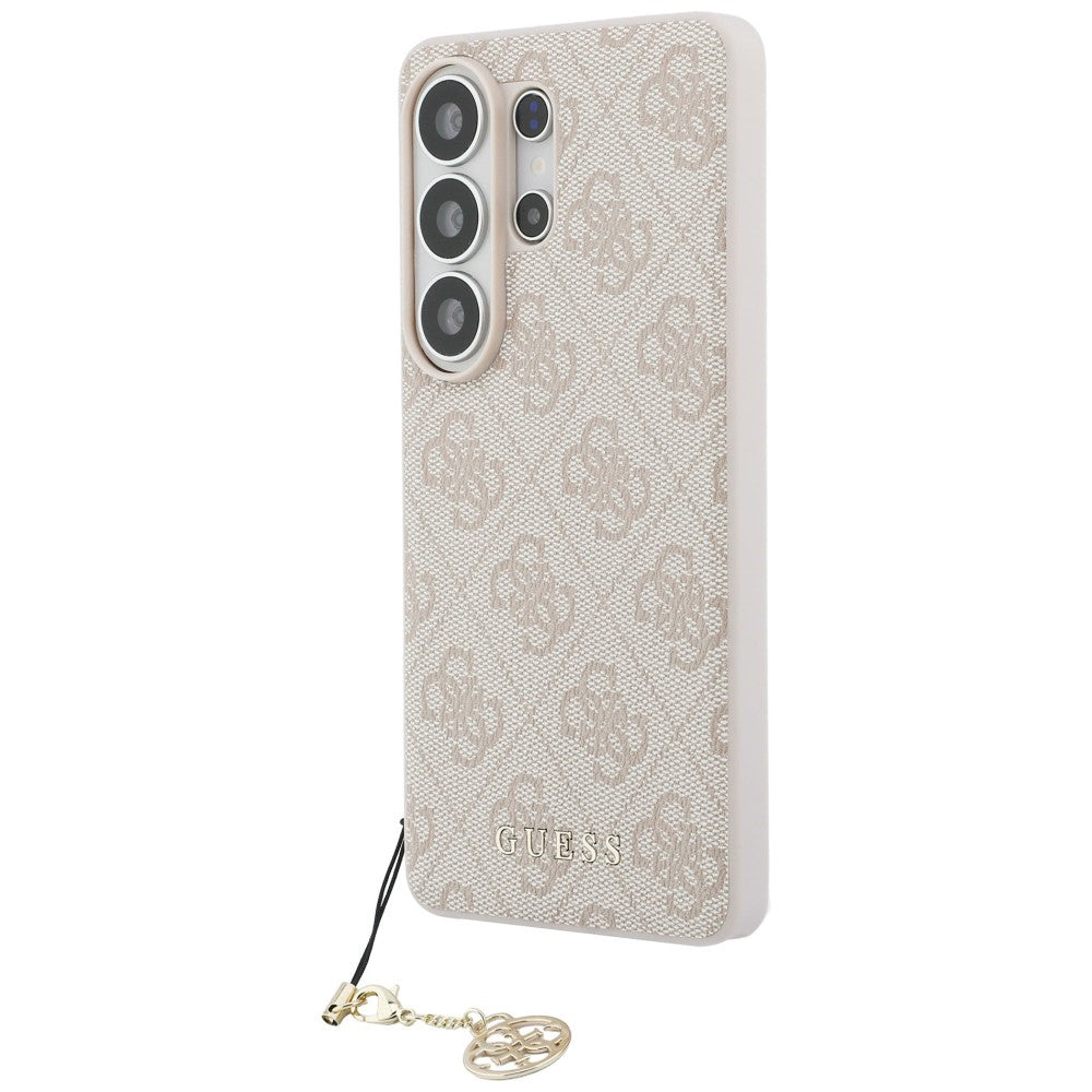 Case for Samsung Galaxy S26 Ultra S948, Guess, 4G Classic Logo Charm, Pink