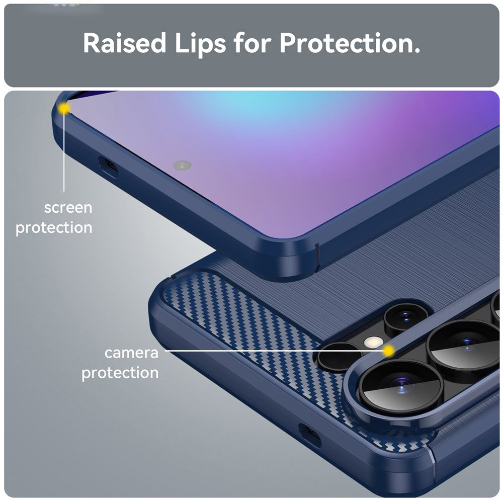 Case for Samsung Galaxy S26 Ultra S948, Techsuit, Carbon, Blue