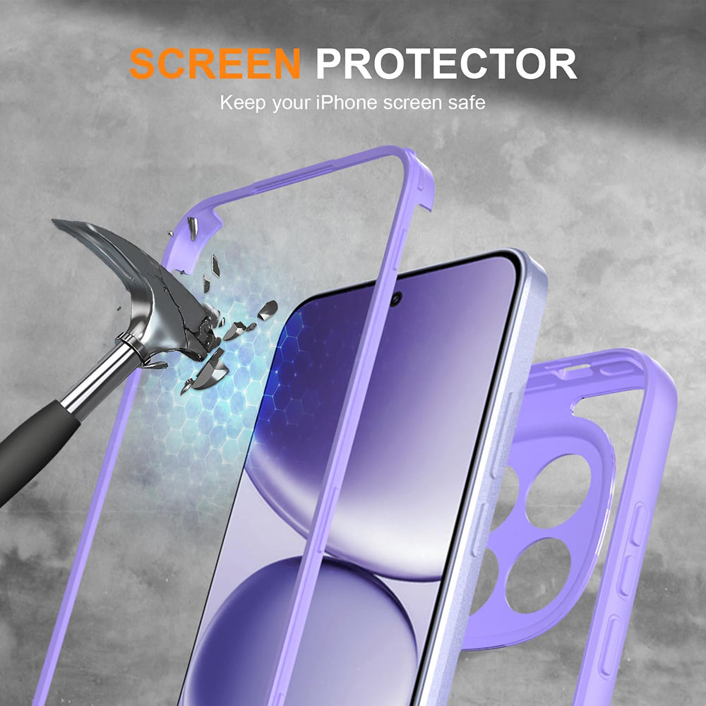 Hülle für Samsung Galaxy S26 Ultra S948, Techsuit, ColorVerse 360, Lila