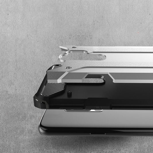Hülle für Samsung Galaxy S9+ G965, Techsuit, Hybrid Armor, Schwarz
