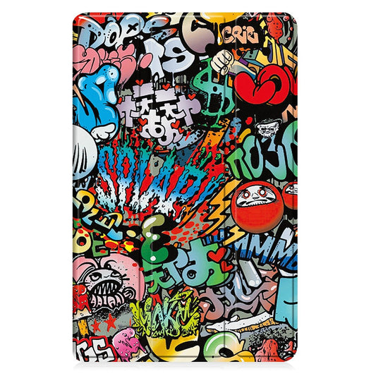 Hülle für Samsung Galaxy Tab A11+ / Tab A9+, Techsuit, FoldPro Urban Vibe, Mehrfarbig