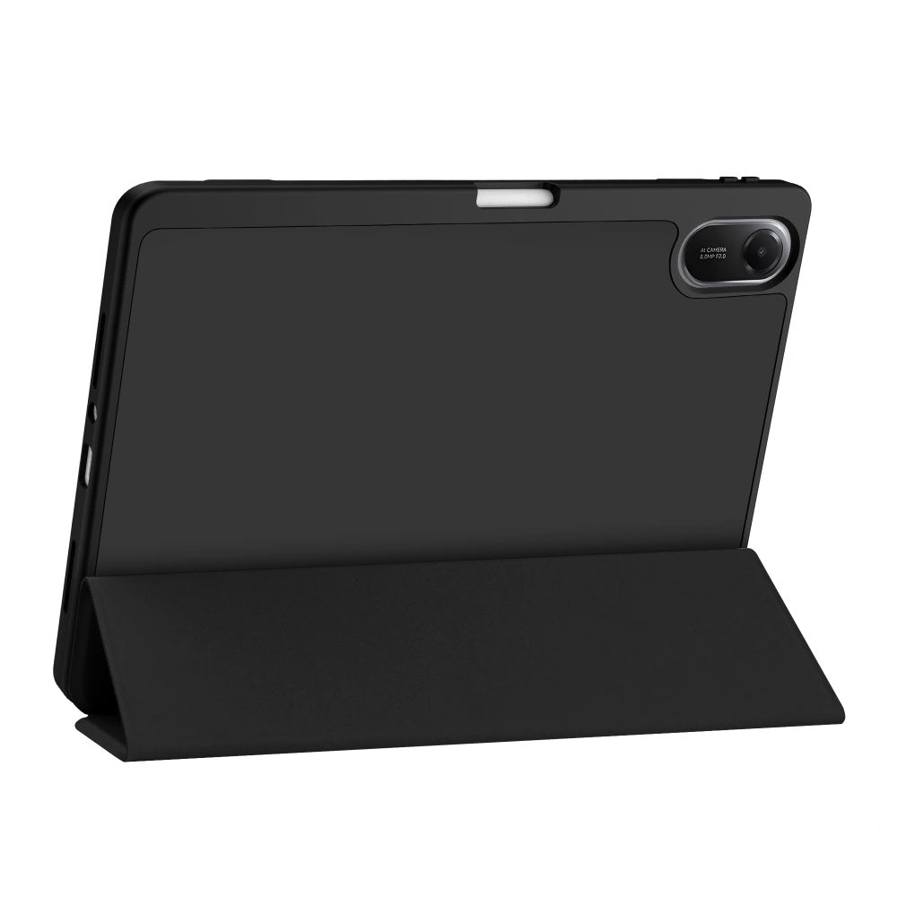 Hülle für Samsung Galaxy Tab A11 / Tab A9, Techsuit, Flex Trifold Neues Modell, Grau